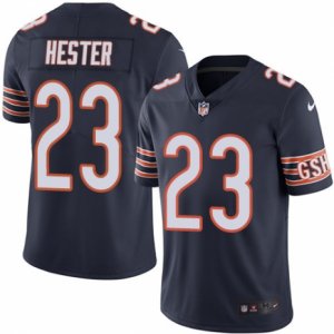 Mens Nike Chicago Bears #23 Devin Hester Limited Navy Blue Rush NFL Jersey