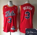 NBA philadelphia 76ers #3 iverson Syracuse national edition red(Signature)