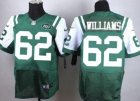 Nike New York Jets #62 Leonard Williams Green Team Color Men NFL Elite Jersey