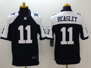 Nike Dallas Cowboys #11 Cole Beasley blue Thanksgiving Jerseys(Limited)