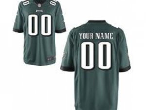 Men\'s Nike Philadelphia Eagles Customized Game Team Color Jerseys (S-4XL)