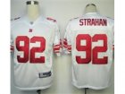 NFL Jersey New York Giants #92 Michael Strahan White Jerseys