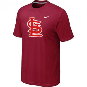 MLB St.Louis Cardinals Heathered Red Nike Blended T-Shirt