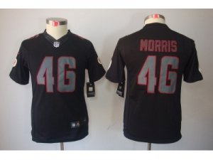 Nike Youth Washington Redskins #46 Alfred Morris black jerseys[Impact Limited]