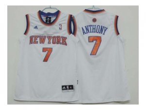 youth nba new york knicks #7 anthony white[revolution 30 swingman]