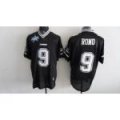 nfl dallas cowboys 9 romo black[50th patch]