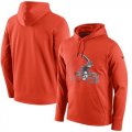 Cleveland Browns Nike Circuit Logo Essential Performance Pullover Hoodie Orange