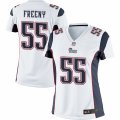 Womens Nike New England Patriots #55 Jonathan Freeny Limited White NFL Jersey