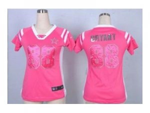 Nike women jerseys dallas cowboys #88 bryant pink[fashion Rhinestone sequins]