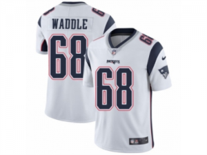 Mens Nike New England Patriots #68 LaAdrian Waddle Vapor Untouchable Limited White NFL Jersey