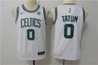 Celtics #0 Jayson Tatum White Nike Youth Swingman Jersey