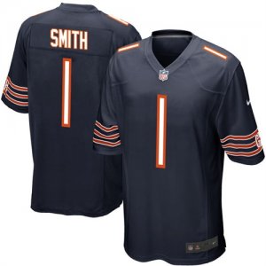 Nike Bears #1 Roquan Smith Navy 2018 NFL Draft Pick Elite Jersey