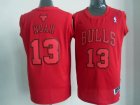 nba chicago bulls #13 noah red jerseys[fullred]