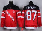 Youth nhl team canada #87 crosby red jerseys[100 th]