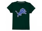nike detroit lions sideline legend authentic logo youth T-Shirt dk.green