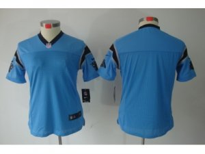 Nike Women Carolina Panthers Blank blue Jerseys