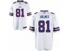Mens Nike Buffalo Bills #81 Andre Holmes Game White NFL Jersey