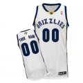 Customized Memphis Grizzlies Jersey Revolution 30 Custom White Home Basketball