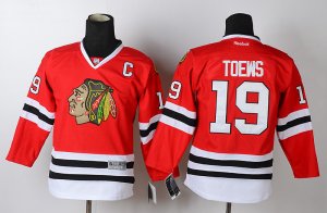 youth nhl chicago blackhawks #19 TOEWS red