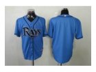 mlb jerseys tampa bay rays blank lt.blue