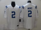 Nike Colts #2 Carson Wentz White Vapor Untouchable Limited Jersey