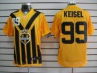 Nike NFL pittsburgh steelers #99 keisel throwback yellow-black 1933