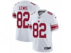 Mens Nike New York Giants #82 Roger Lewis Vapor Untouchable Limited White NFL Jersey