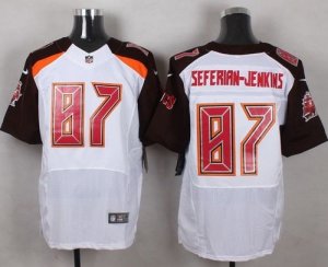 Nike Tampa Bay Buccaneers #87 Austin Seferian-Jenkins White Jerseys(Elite)