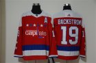Capitals #19 Nicklas Backstrom Red Alternate Adidas Jersey