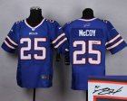 Nike Buffalo Bills #25 LeSean McCoy blue jerseys(Elite)(Signature)