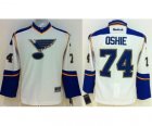 Youth nhl jerseys st. louis blues #74 oshie white