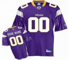 minnesota vikings customized jerseys purple