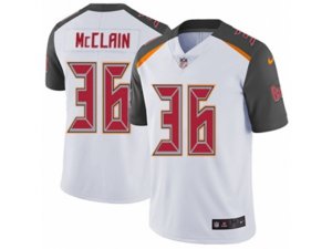 Nike Tampa Bay Buccaneers #36 Robert McClain White Vapor Untouchable Limited Player NFL Jersey