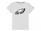 nike Philadelphia eagles authentic logo youth T-Shirt white