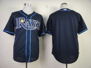 MLB Tampa Bay Rays Blank DK.blue Jerseys