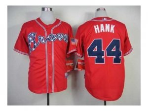 mlb jerseys atlanta braves #44 hank red[2014 new][hank]