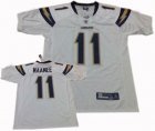 san diego chargers #11 naanee white