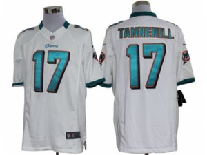 Nike NFL Miami Dolphins #17 Ryan Tannehill White Jerseys(Limited)