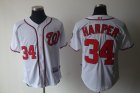 MLB Washington Nationals #34 Harper white[cool base]