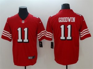 Nike 49ers #11 Marquise Goodwin Red 2018 Vapor Untouchable Limited Jersey