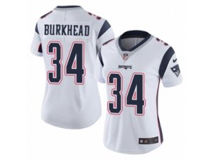 Women Nike New England Patriots #34 Rex Burkhead Vapor Untouchable Limited White NFL Jersey