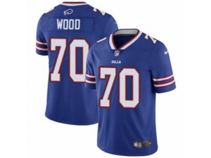 Nike Buffalo Bills #70 Eric Wood Vapor Untouchable Limited Royal Blue Team Color NFL Jersey