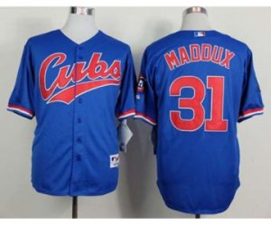 mlb jerseys chicago cubs #31 maddux blue[1994 m&n]