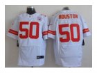 Nike kansas city chiefs #50 houston white jerseys[Elite][houston]