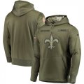 Nike Saints Olive Salute To Service Mens Pullove Hoodie