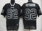 nfl oakland raiders #92 seymour black[lights out]