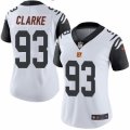 Women's Nike Cincinnati Bengals #93 Will Clarke Limited White Rush NFL Jersey