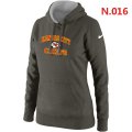 Women NEW Kansas City Chiefs Heart & Soul Pullover Hoodie Dark grey