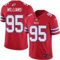 Nike Bills #95 Kyle Williams Red Color Rush Limited Jersey