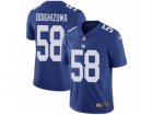 Mens Nike New York Giants #58 Owa Odighizuwa Vapor Untouchable Limited Royal Blue Team Color NFL Jersey